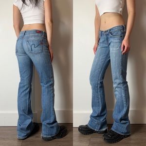 Citizens of Humanity low rise light wash jeans